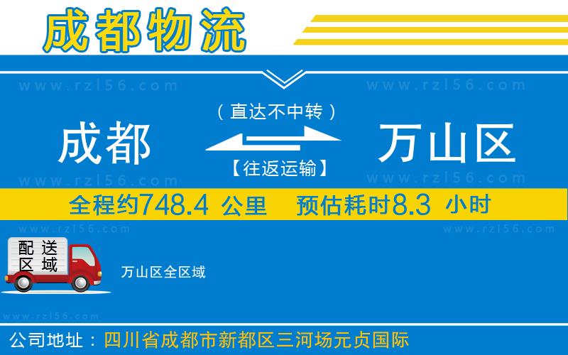 成都到萬山區(qū)貨運(yùn)公司