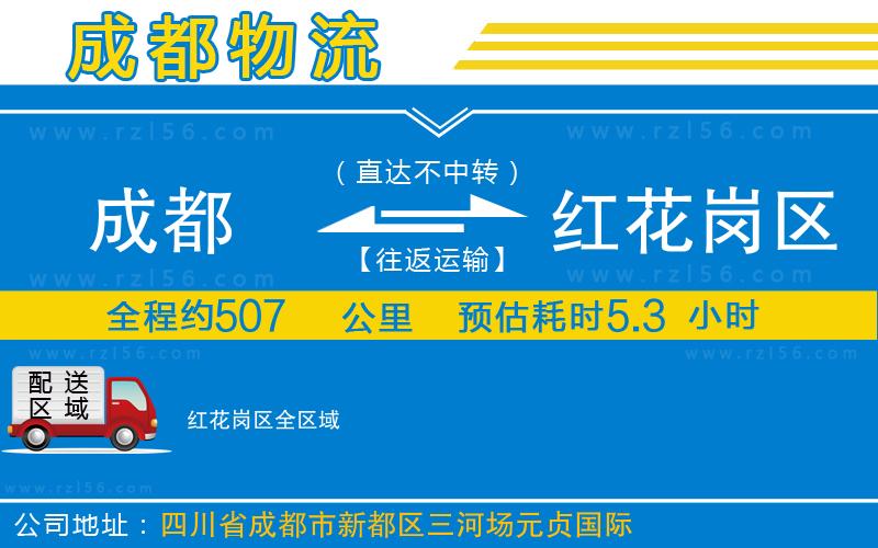 成都到紅花崗區(qū)物流公司
