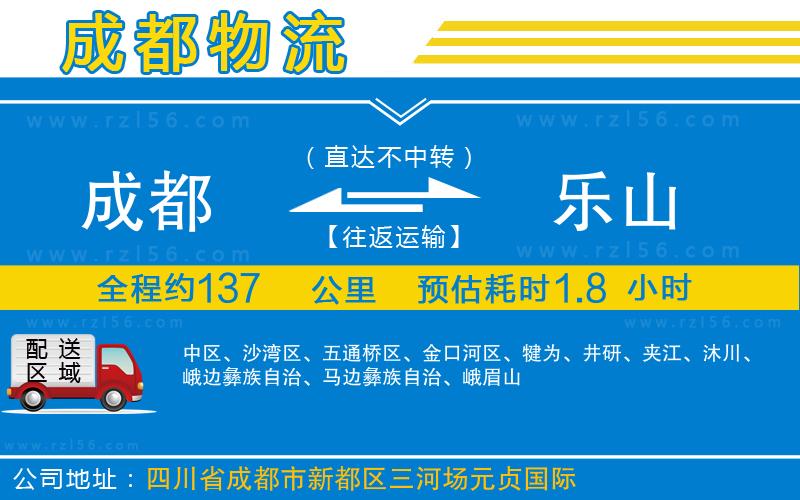 成都發(fā)樂山貨運公司