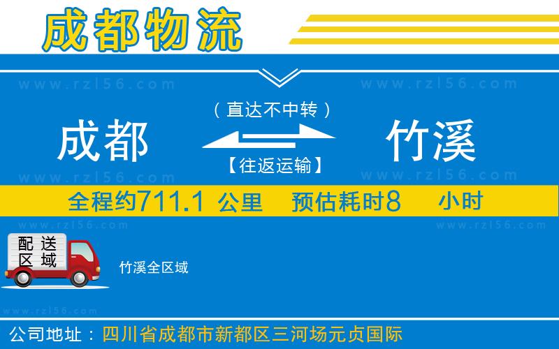 成都發(fā)竹溪貨運公司