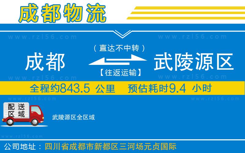 成都至武陵源區(qū)專線