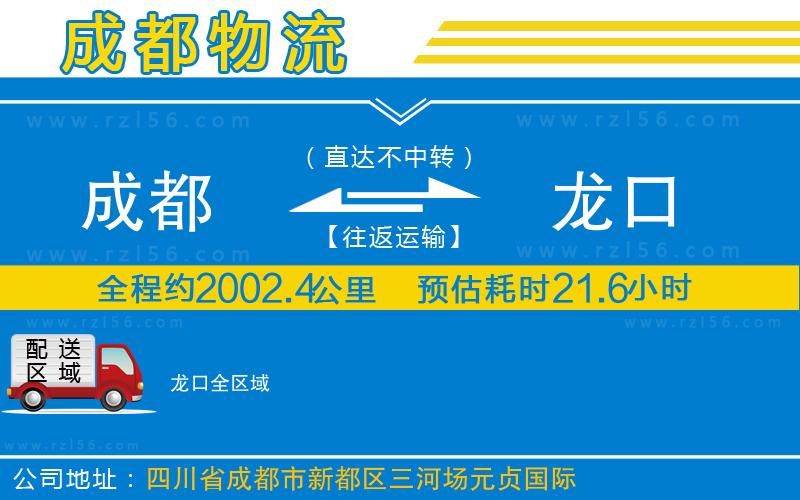 成都至龍口專線
