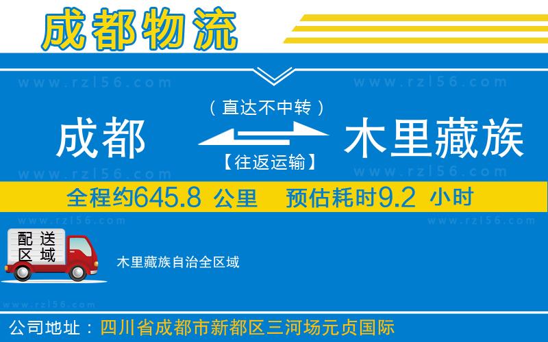 成都至木里藏族自治專線